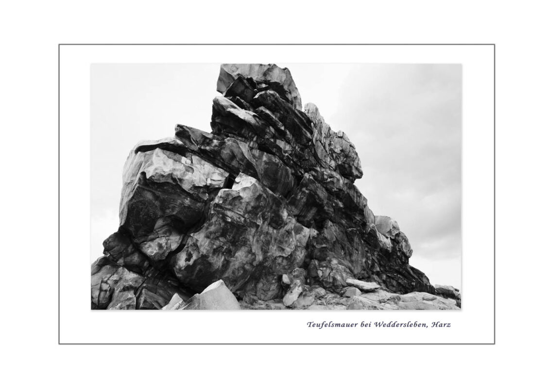 Kalendermotiv,Postkartenmotiv,Teufelsmauer bei Wedersleben,Harz,Naturfoto,Naturmotive,Bilderverkauf,